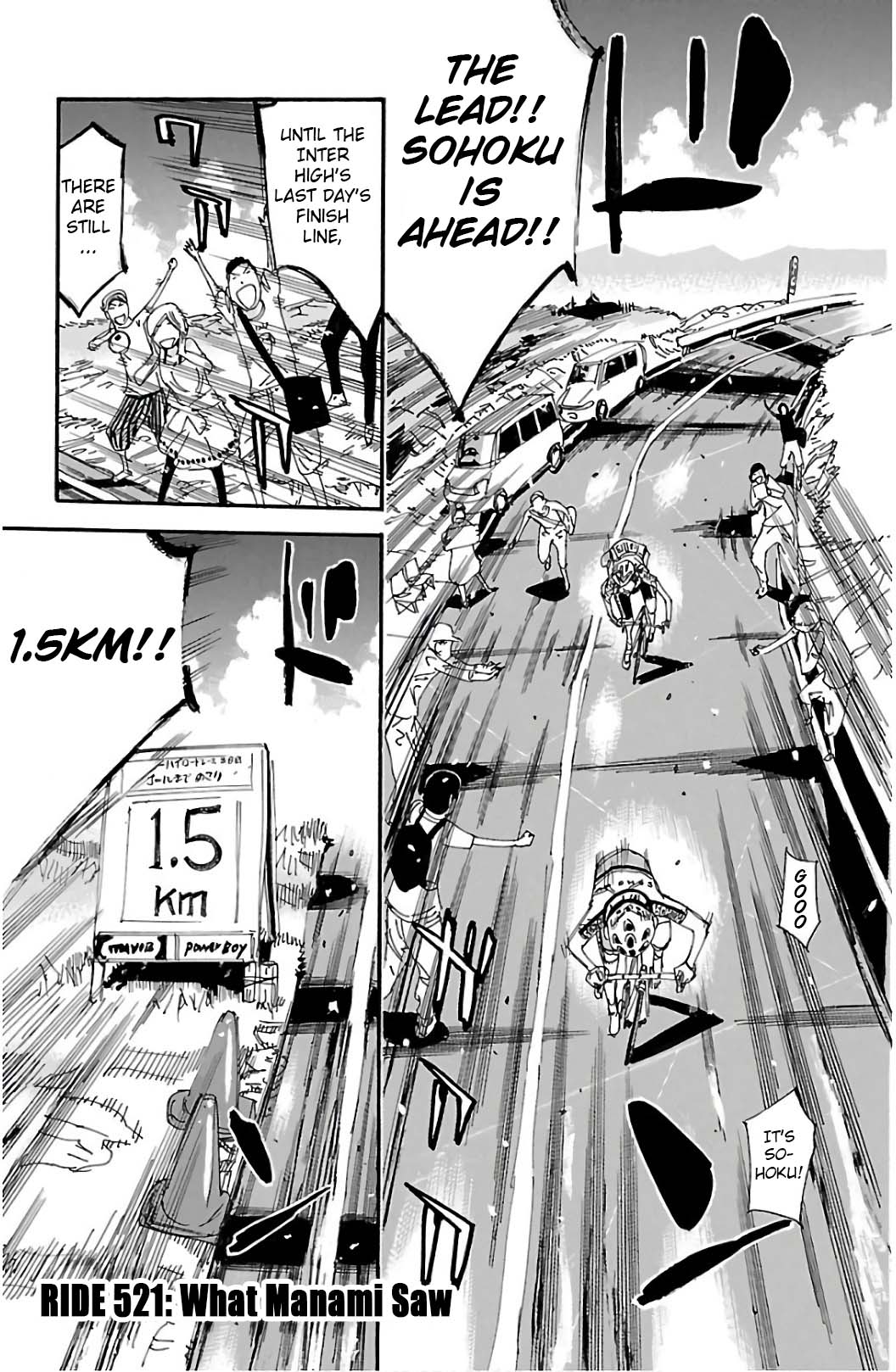 Read Yowamushi Pedal En Manga Online