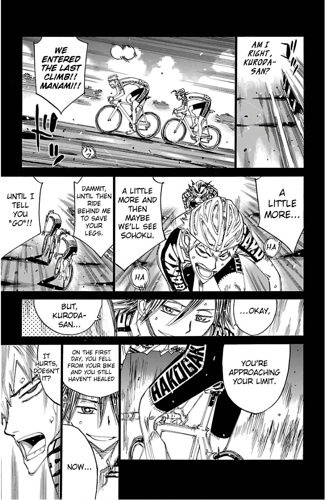 Read Yowamushi Pedal En Manga Online