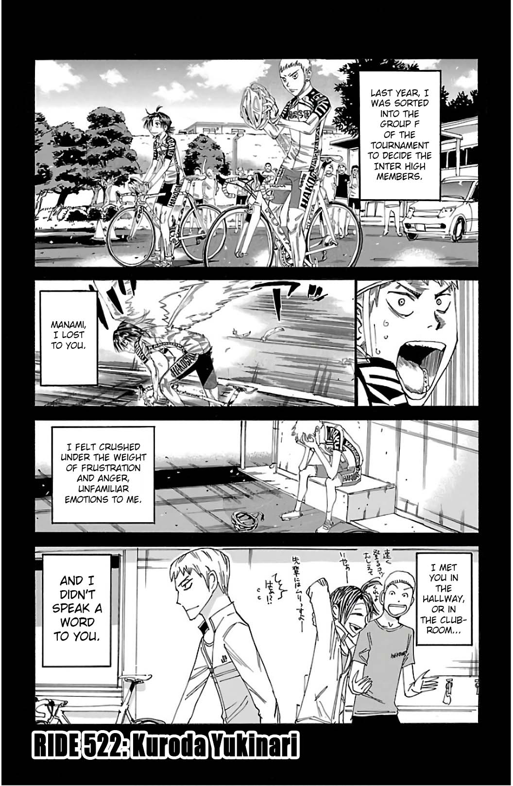 Read Yowamushi Pedal En Manga Online