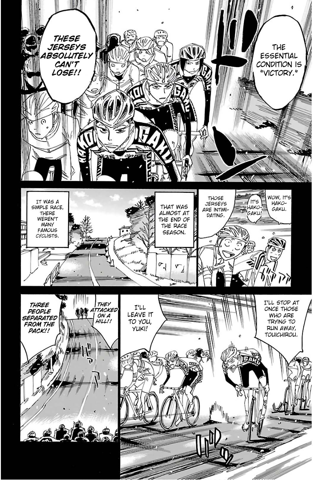 Read Yowamushi Pedal En Manga Online