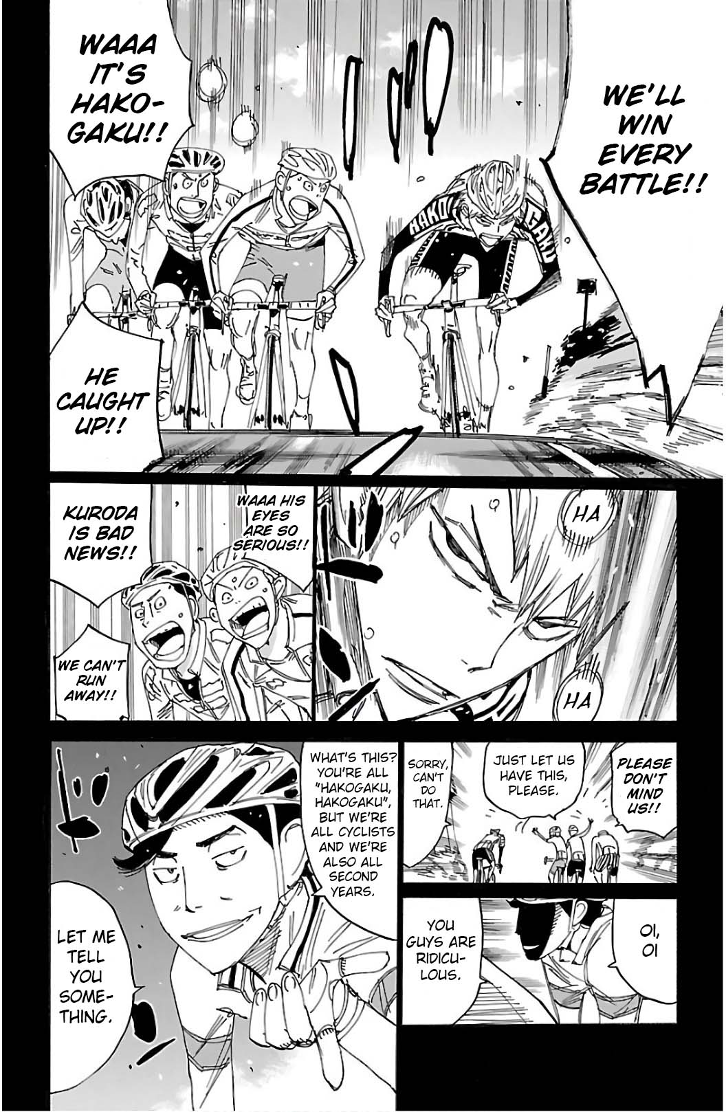 Read Yowamushi Pedal En Manga Online