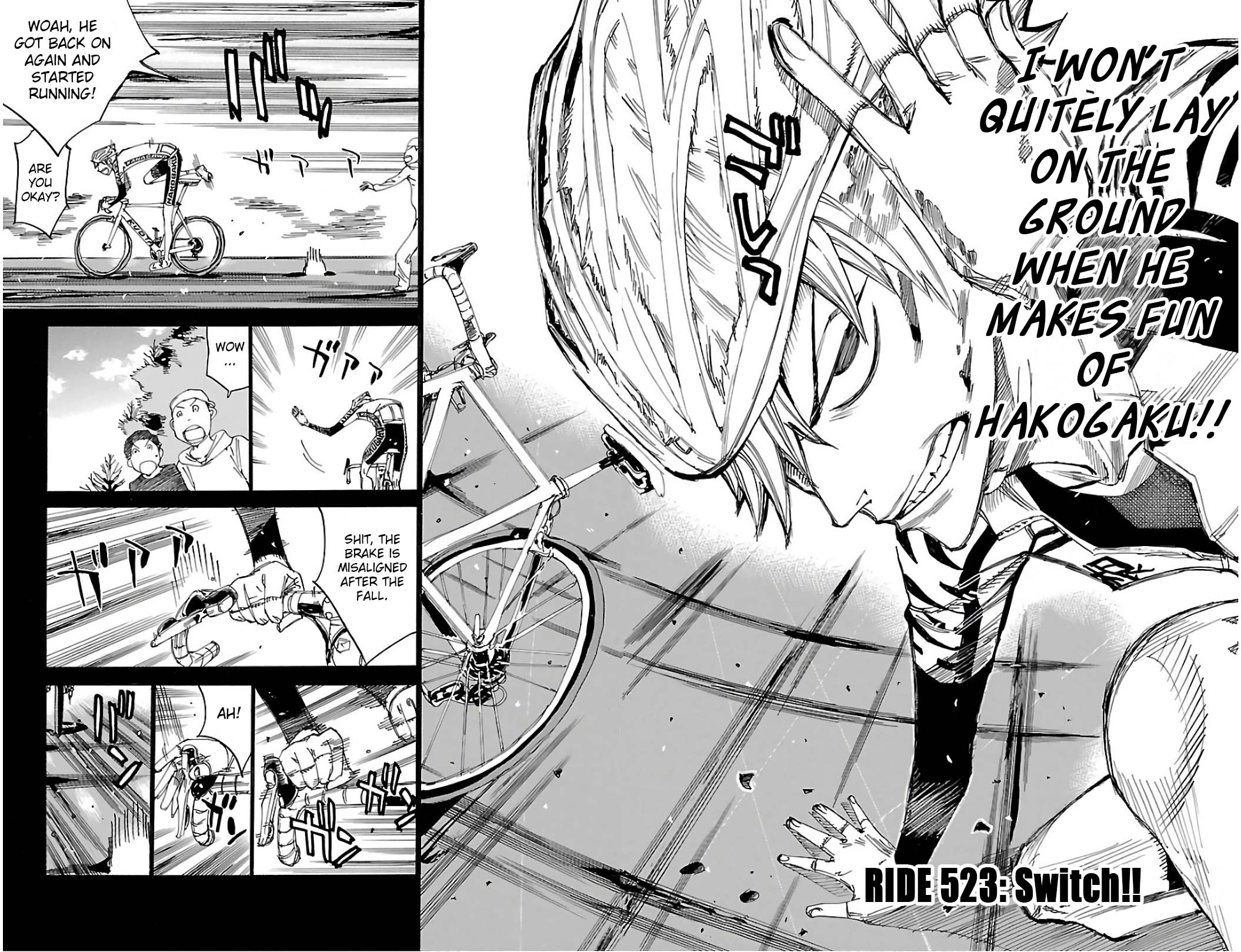 Read Yowamushi Pedal En Manga Online