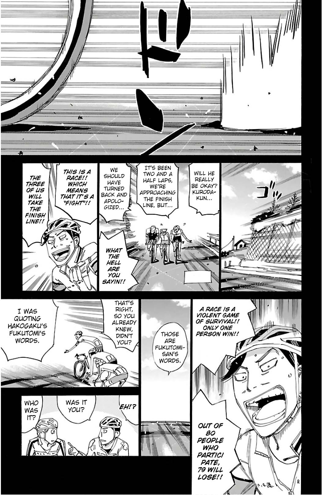 Read Yowamushi Pedal En Manga Online