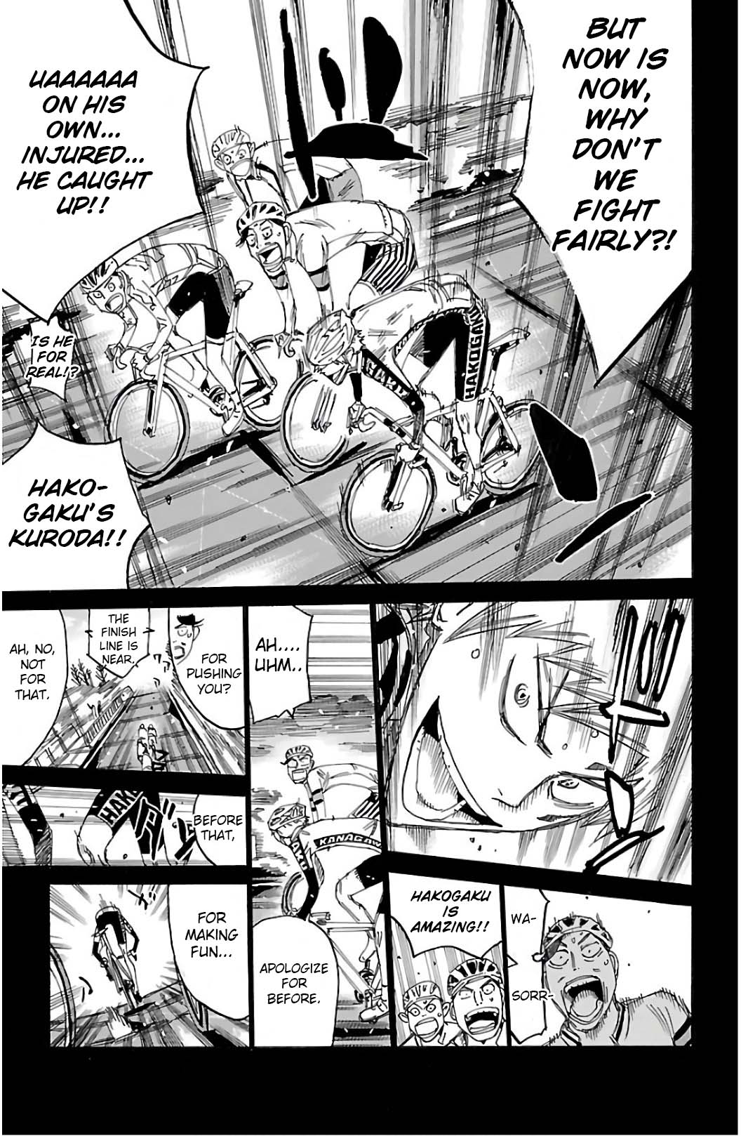 Read Yowamushi Pedal En Manga Online