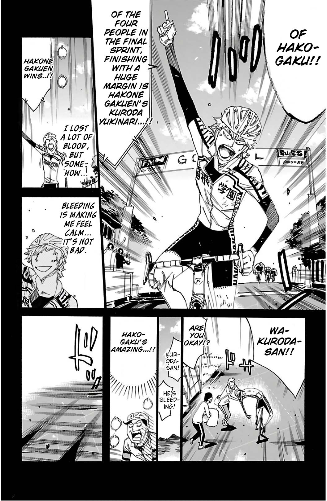 Read Yowamushi Pedal En Manga Online