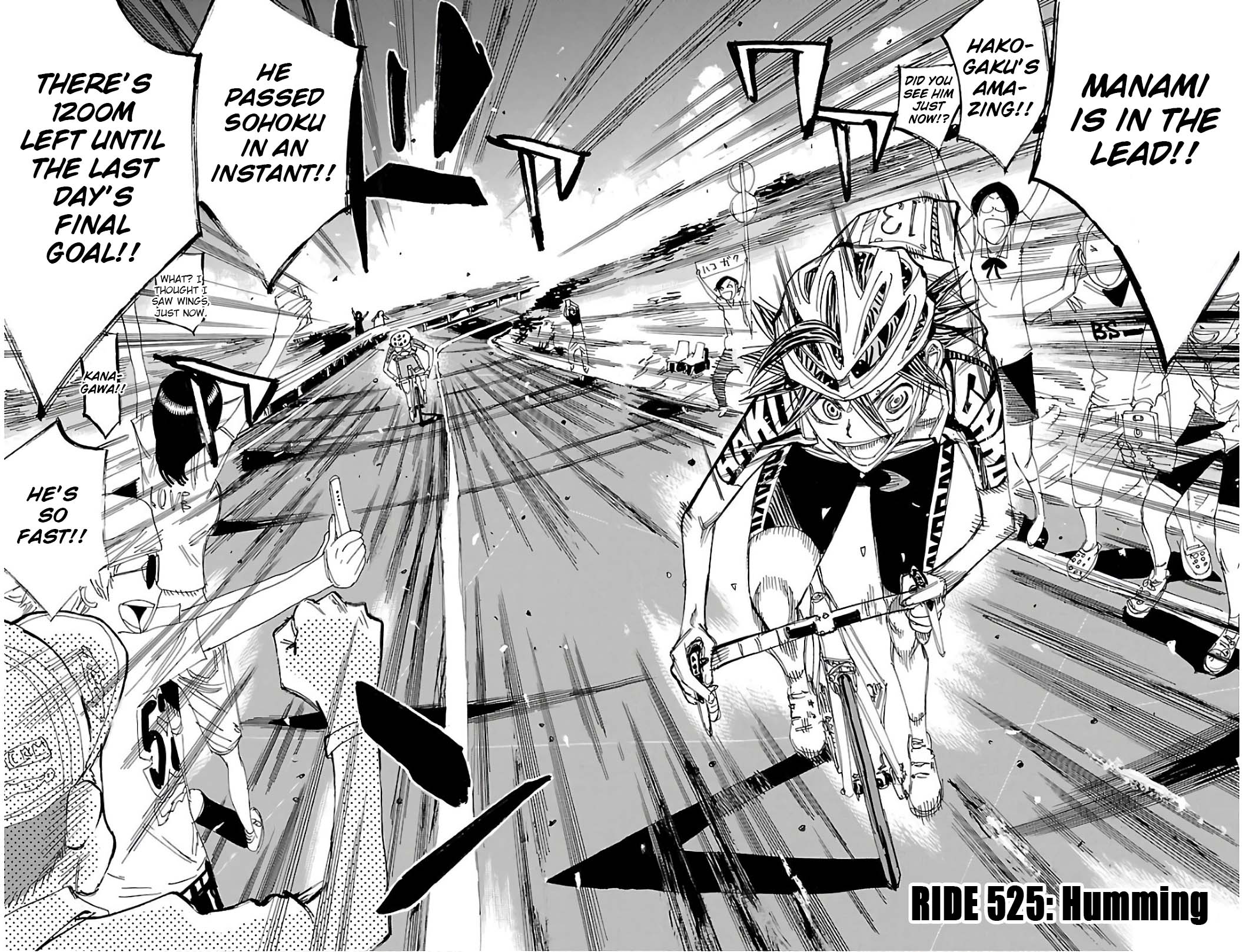 Read Yowamushi Pedal En Manga Online