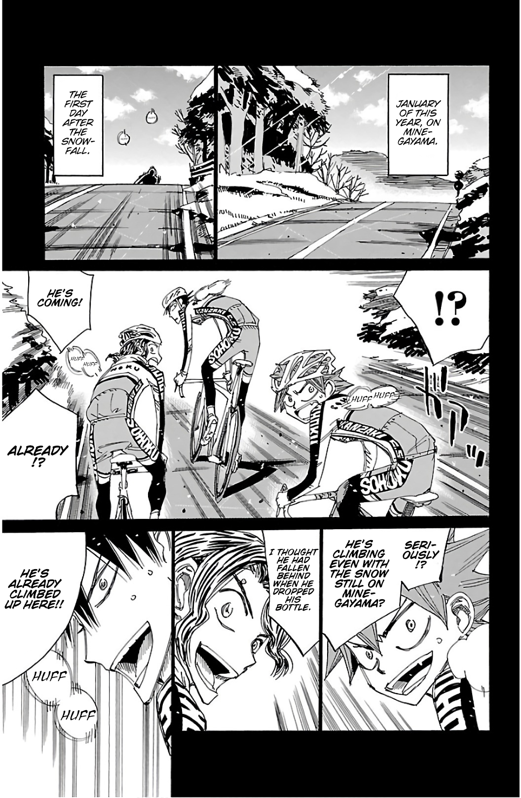 Read Yowamushi Pedal En Manga Online
