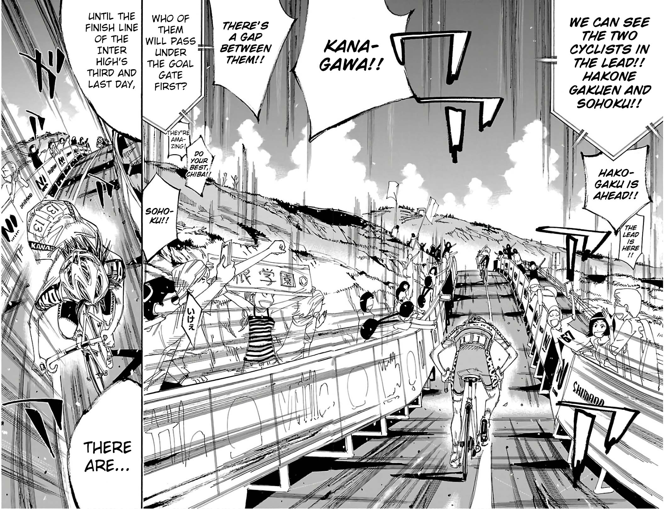 Read Yowamushi Pedal En Manga Online
