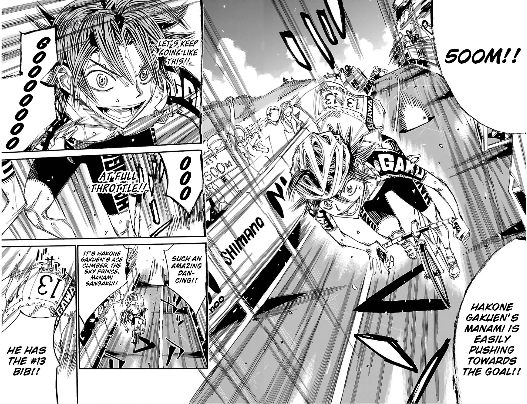Read Yowamushi Pedal En Manga Online