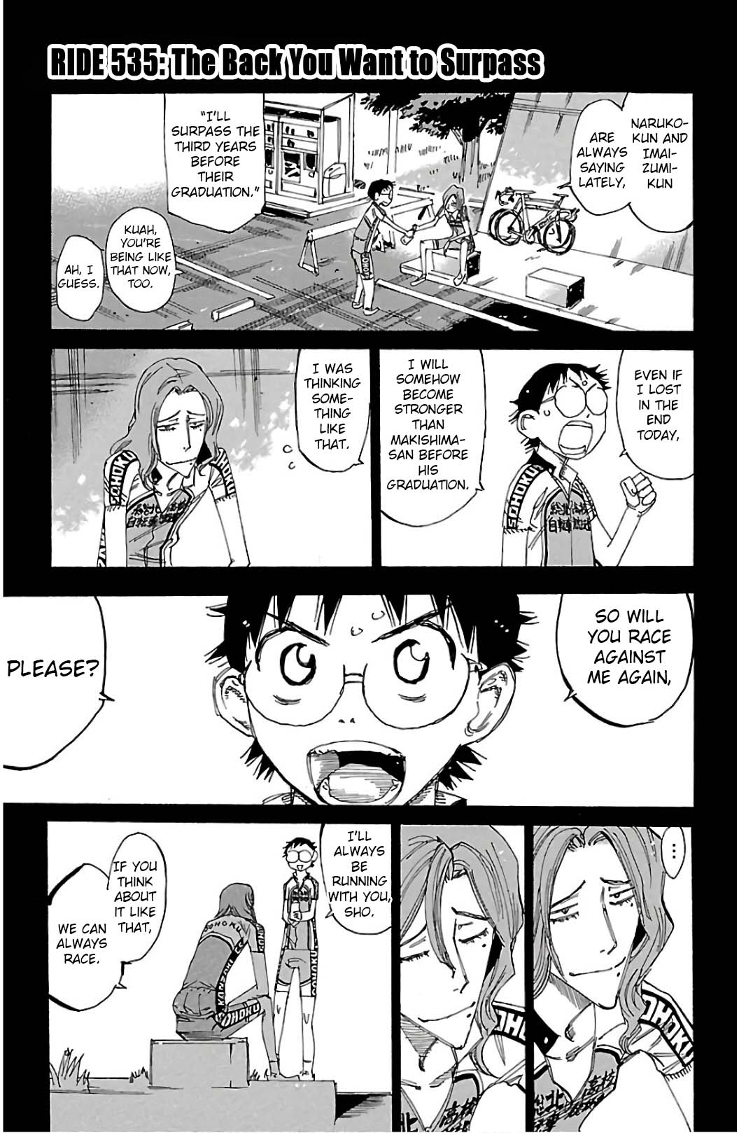 Read Yowamushi Pedal En Manga Online