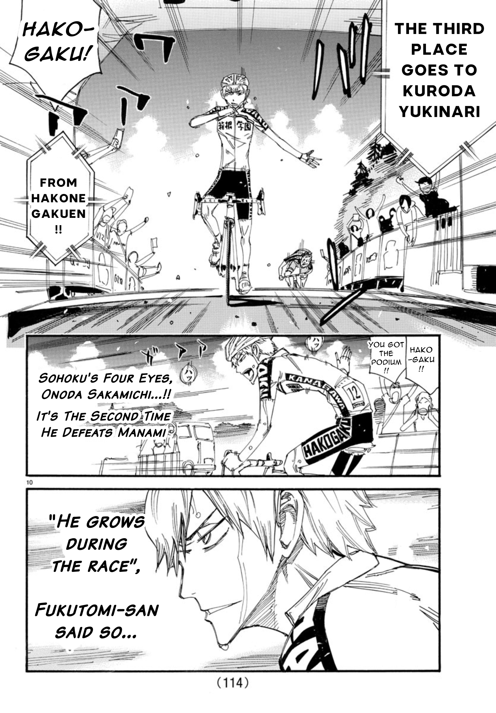 Read Yowamushi Pedal En Manga Online