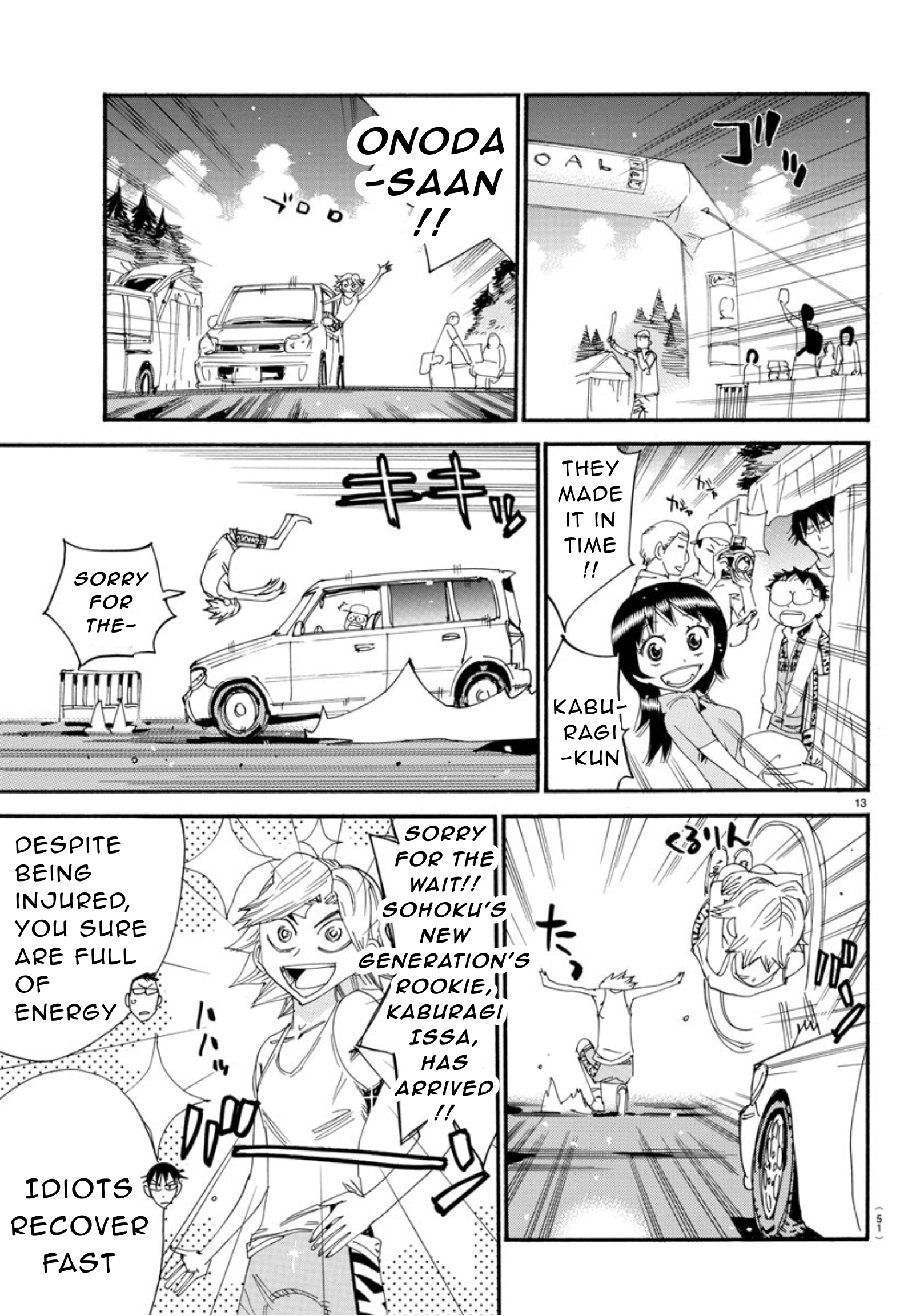 Read Yowamushi Pedal En Manga Online