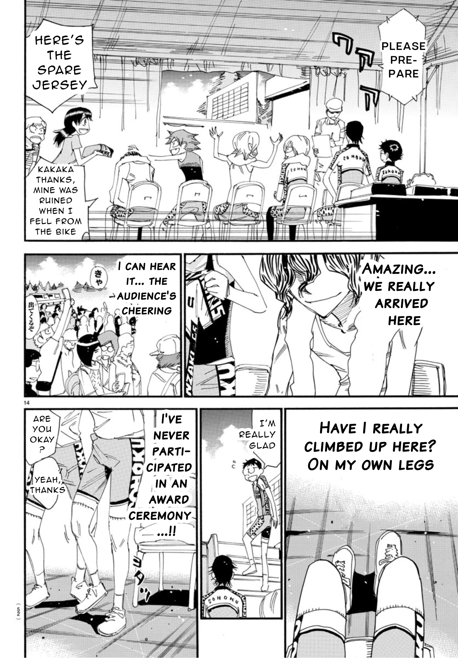 Read Yowamushi Pedal En Manga Online