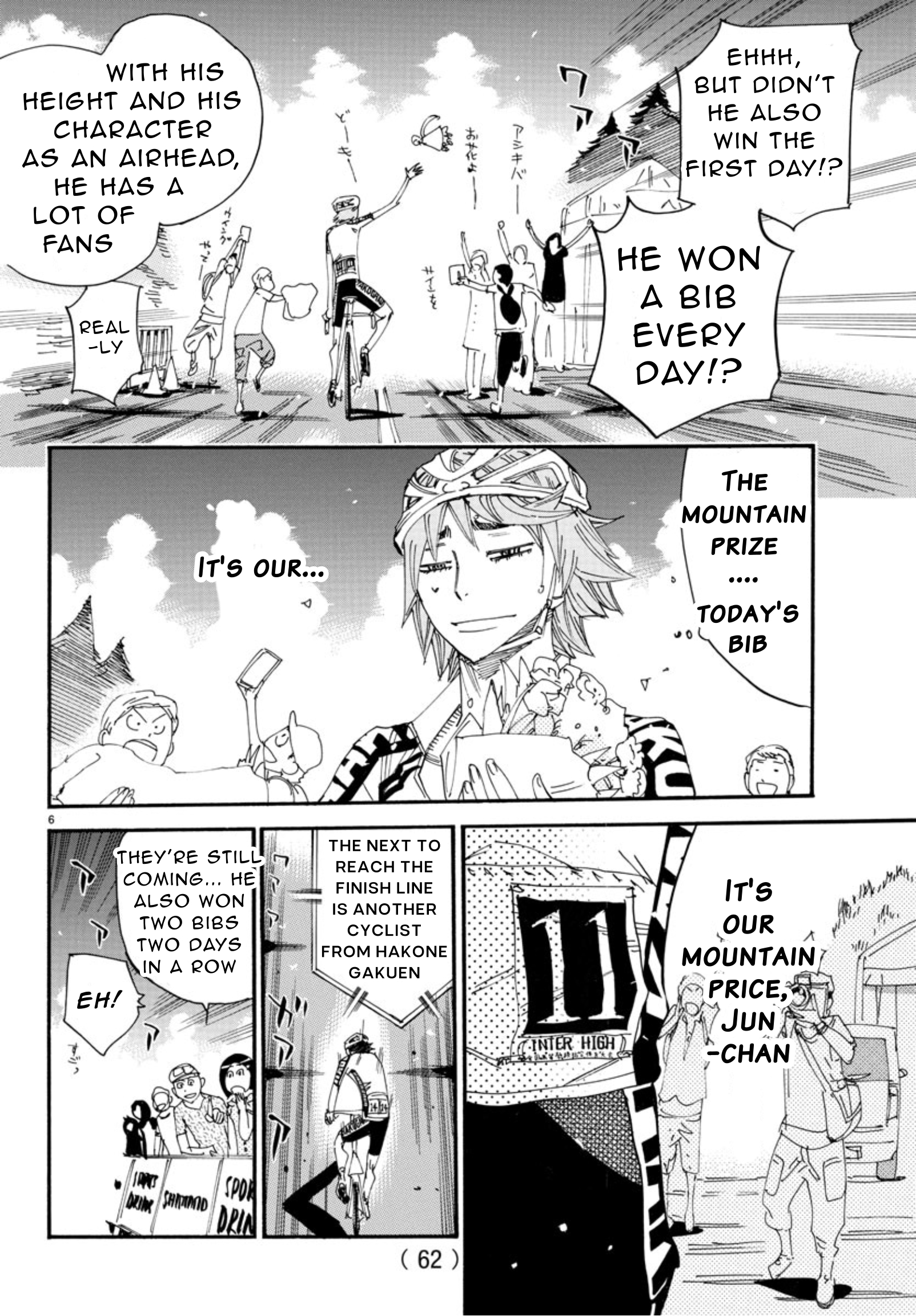 Read Yowamushi Pedal En Manga Online