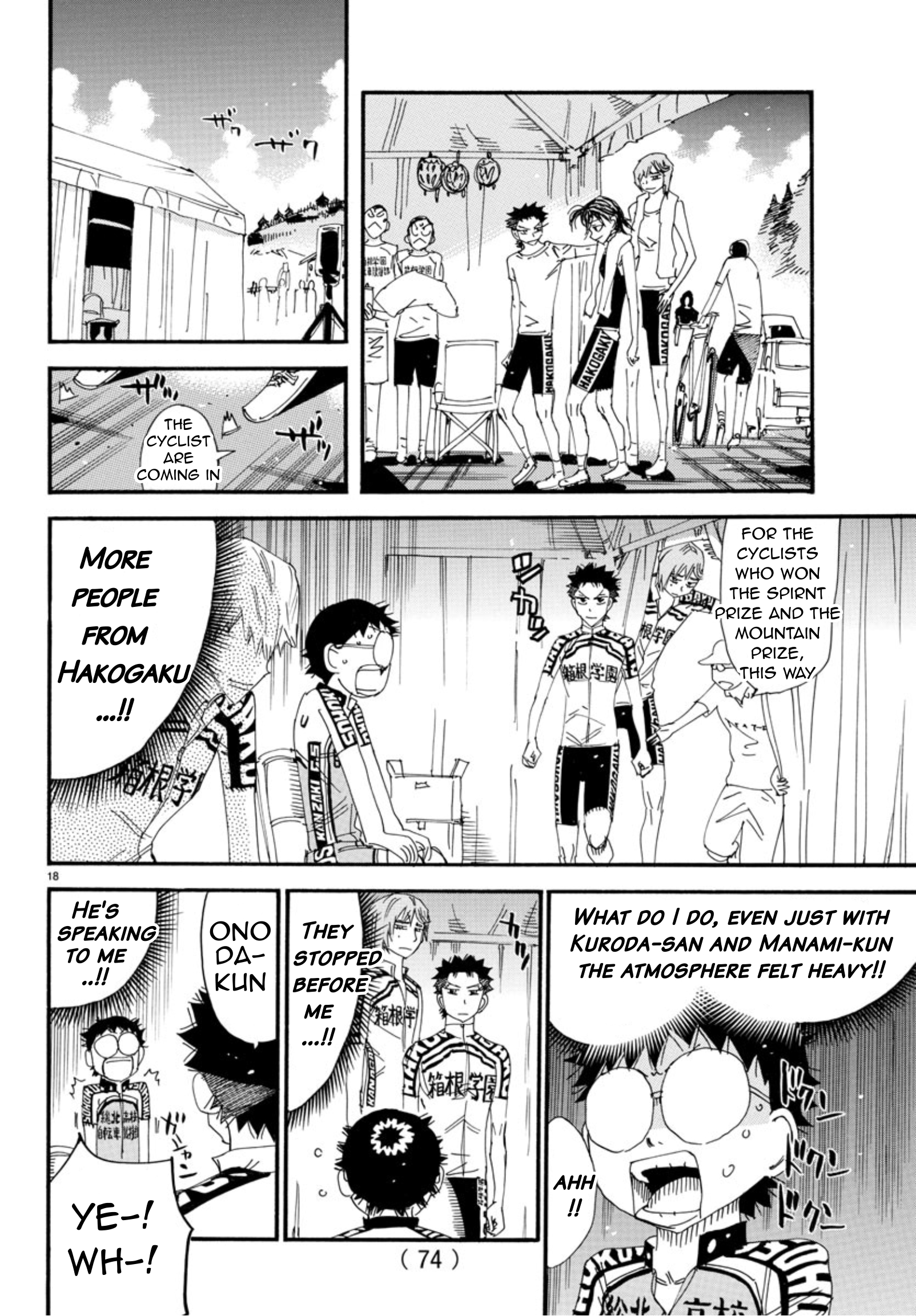 Read Yowamushi Pedal En Manga Online