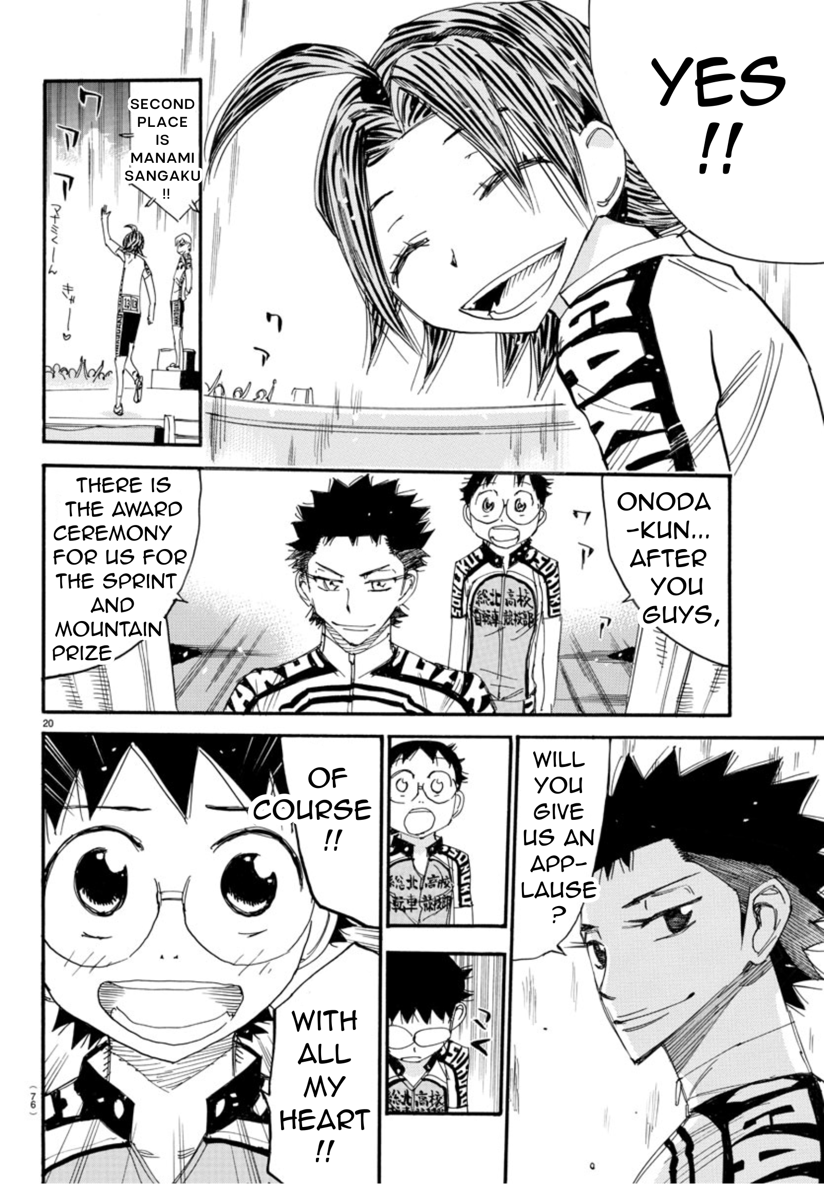 Read Yowamushi Pedal En Manga Online