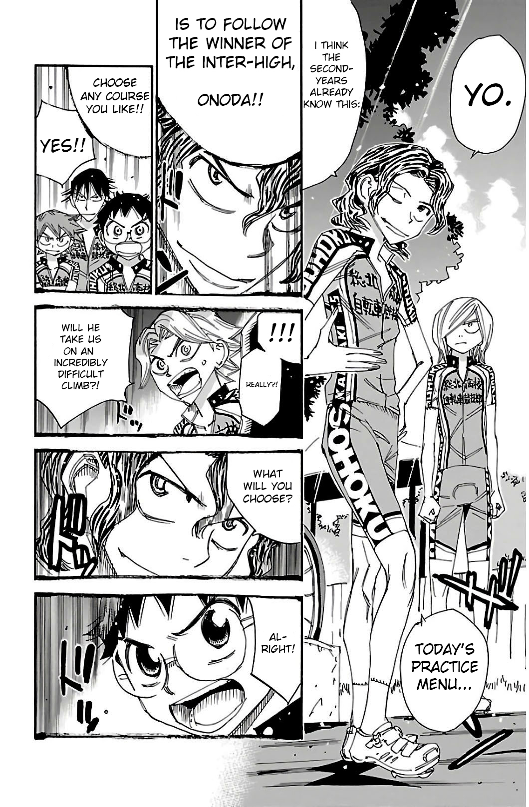 Read Yowamushi Pedal En Manga Online