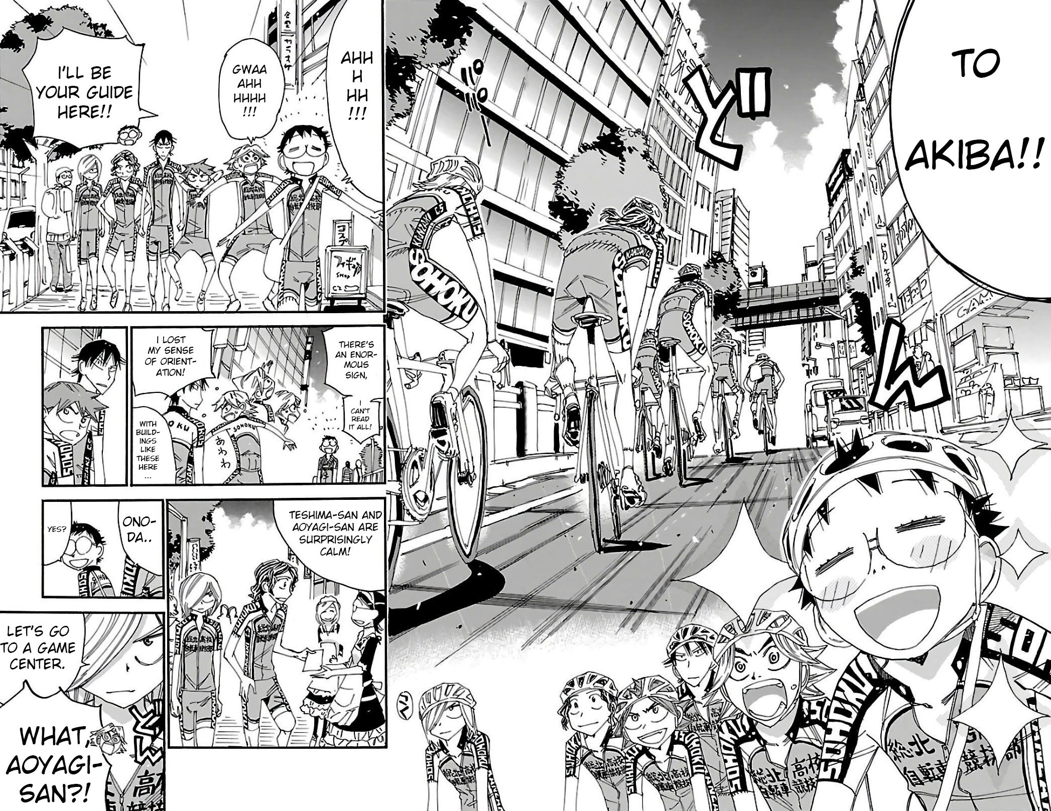 Read Yowamushi Pedal En Manga Online