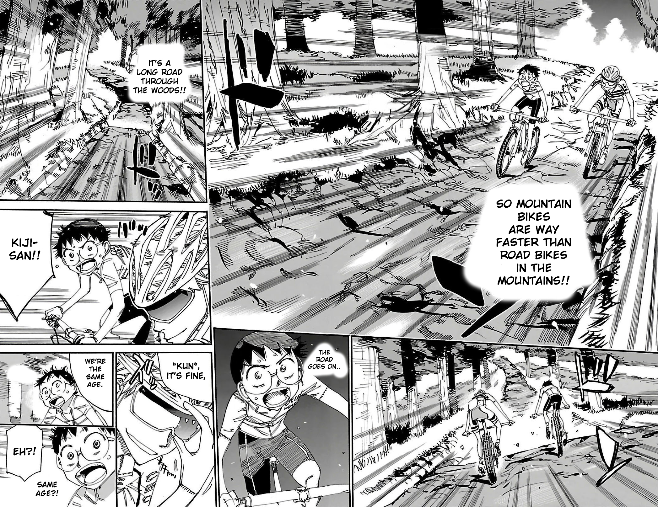 Read Yowamushi Pedal En Manga Online
