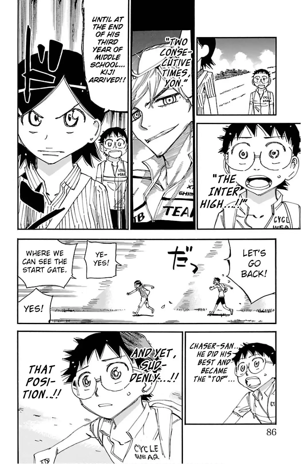 Read Yowamushi Pedal En Manga Online