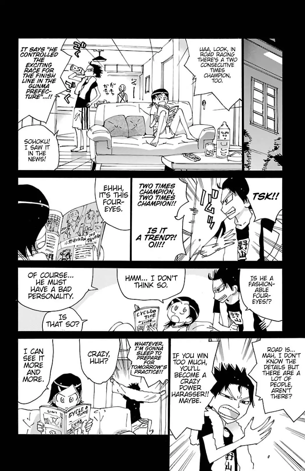 Read Yowamushi Pedal En Manga Online