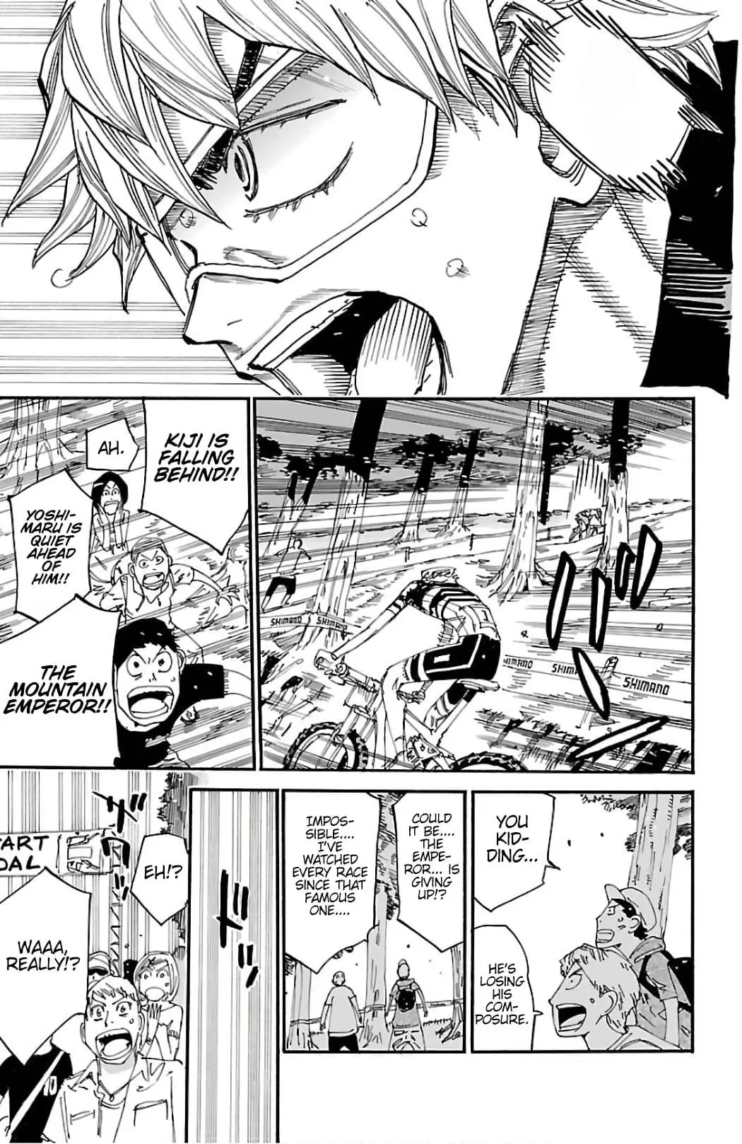 Read Yowamushi Pedal En Manga Online