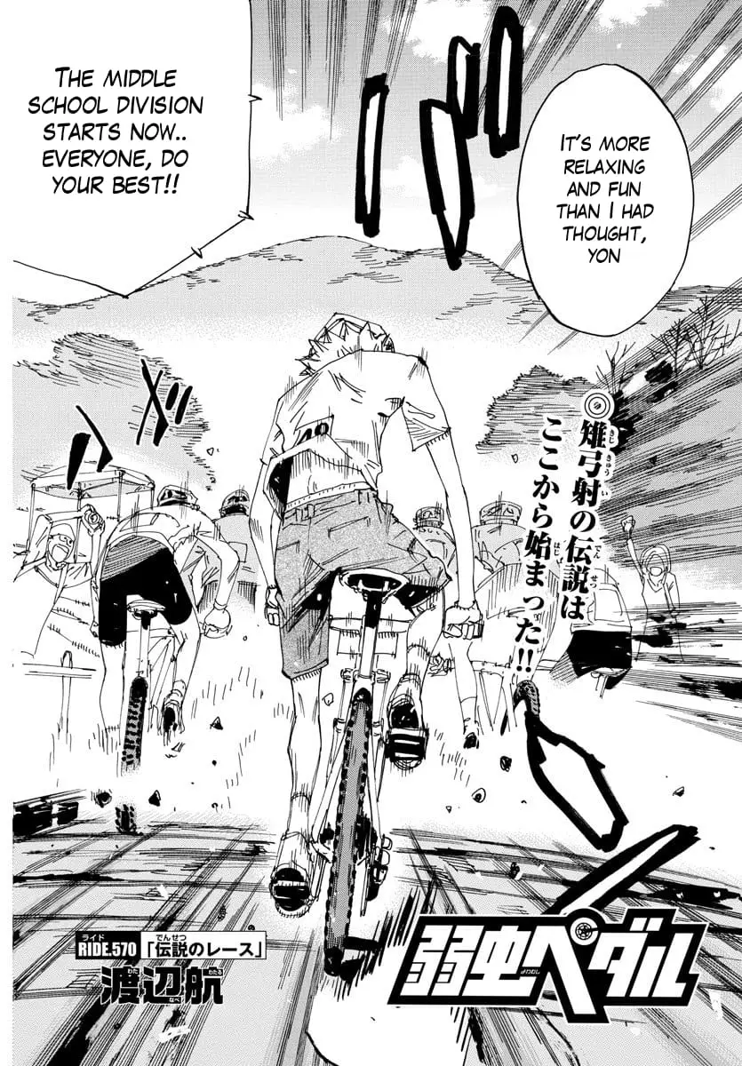 Read Yowamushi Pedal En Manga Online