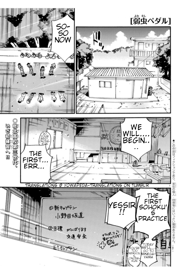 Read Yowamushi Pedal En Manga Online