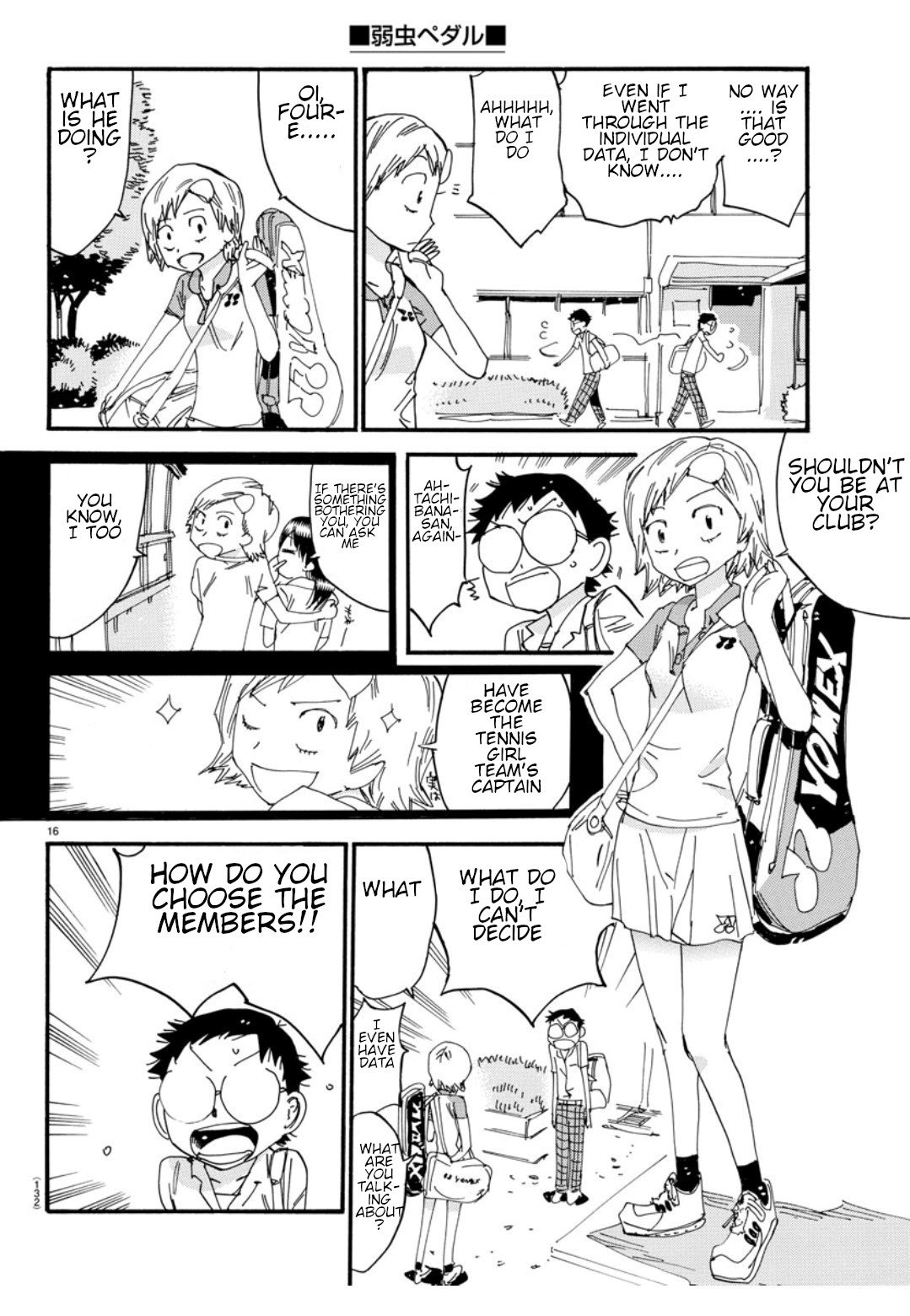 Read Yowamushi Pedal En Manga Online