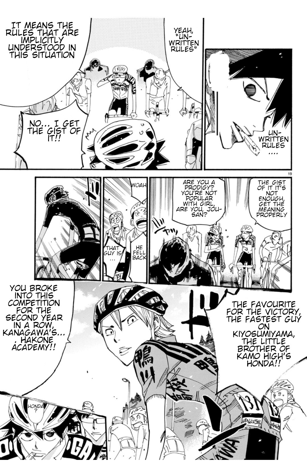 Read Yowamushi Pedal En Manga Online