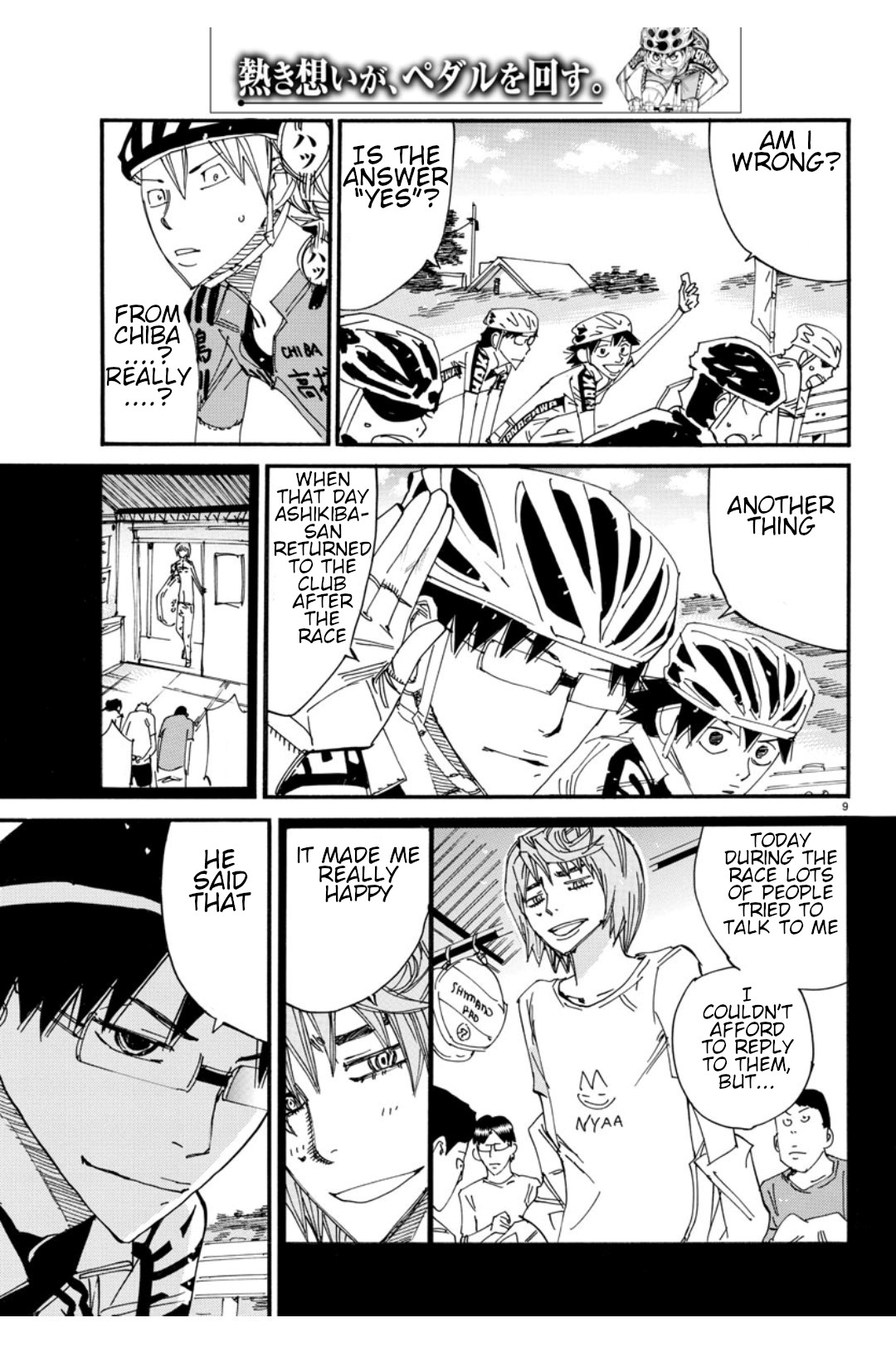 Read Yowamushi Pedal En Manga Online