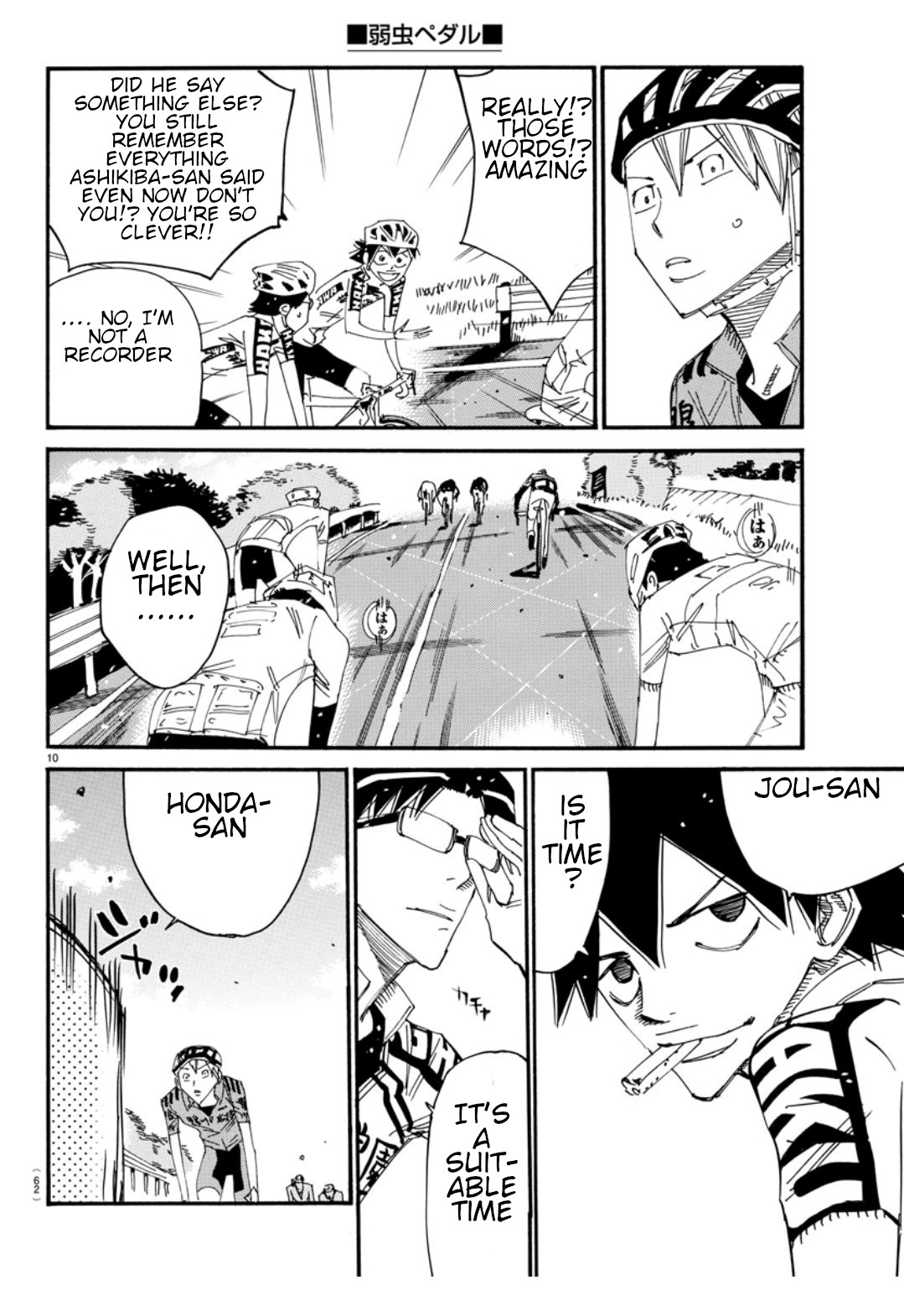 Read Yowamushi Pedal En Manga Online