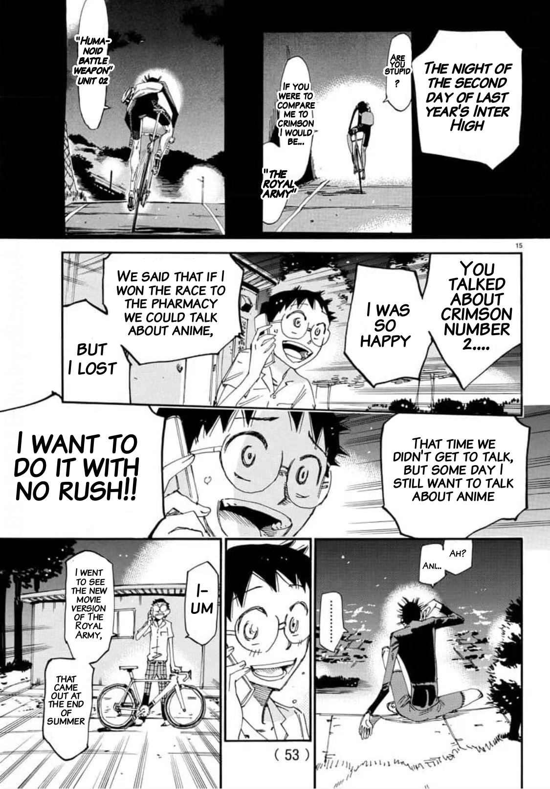 Read Yowamushi Pedal En Manga Online