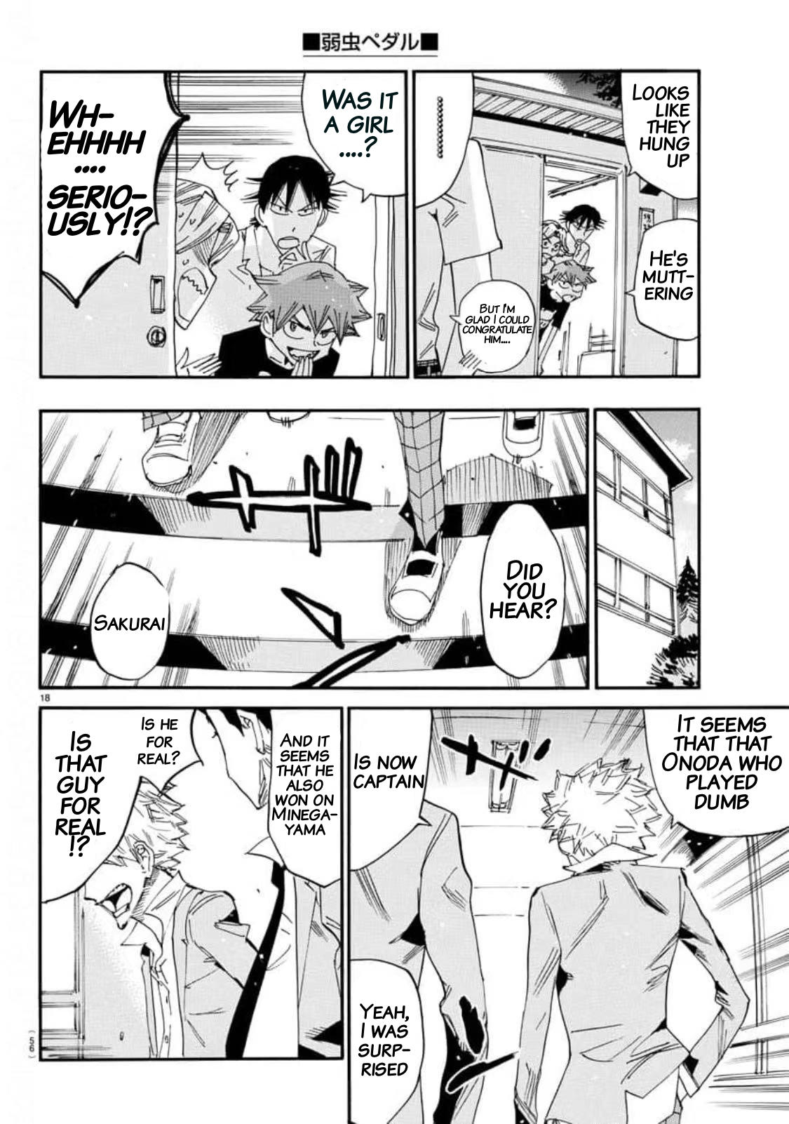 Read Yowamushi Pedal En Manga Online