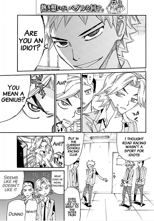 Read Yowamushi Pedal En Manga Online