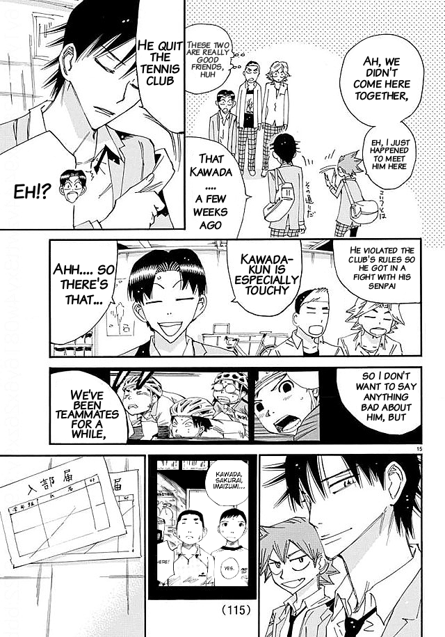 Read Yowamushi Pedal En Manga Online