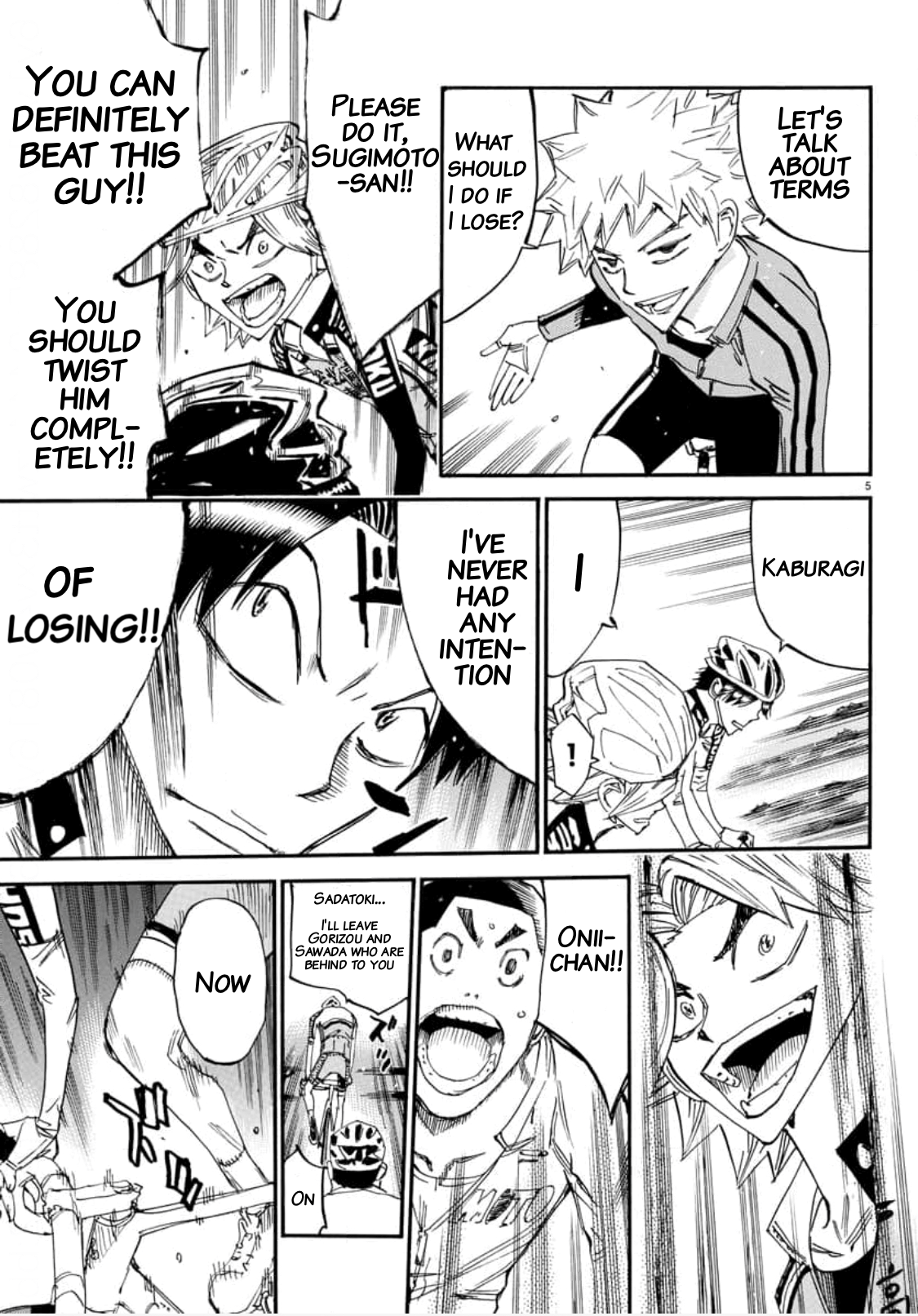 Read Yowamushi Pedal En Manga Online