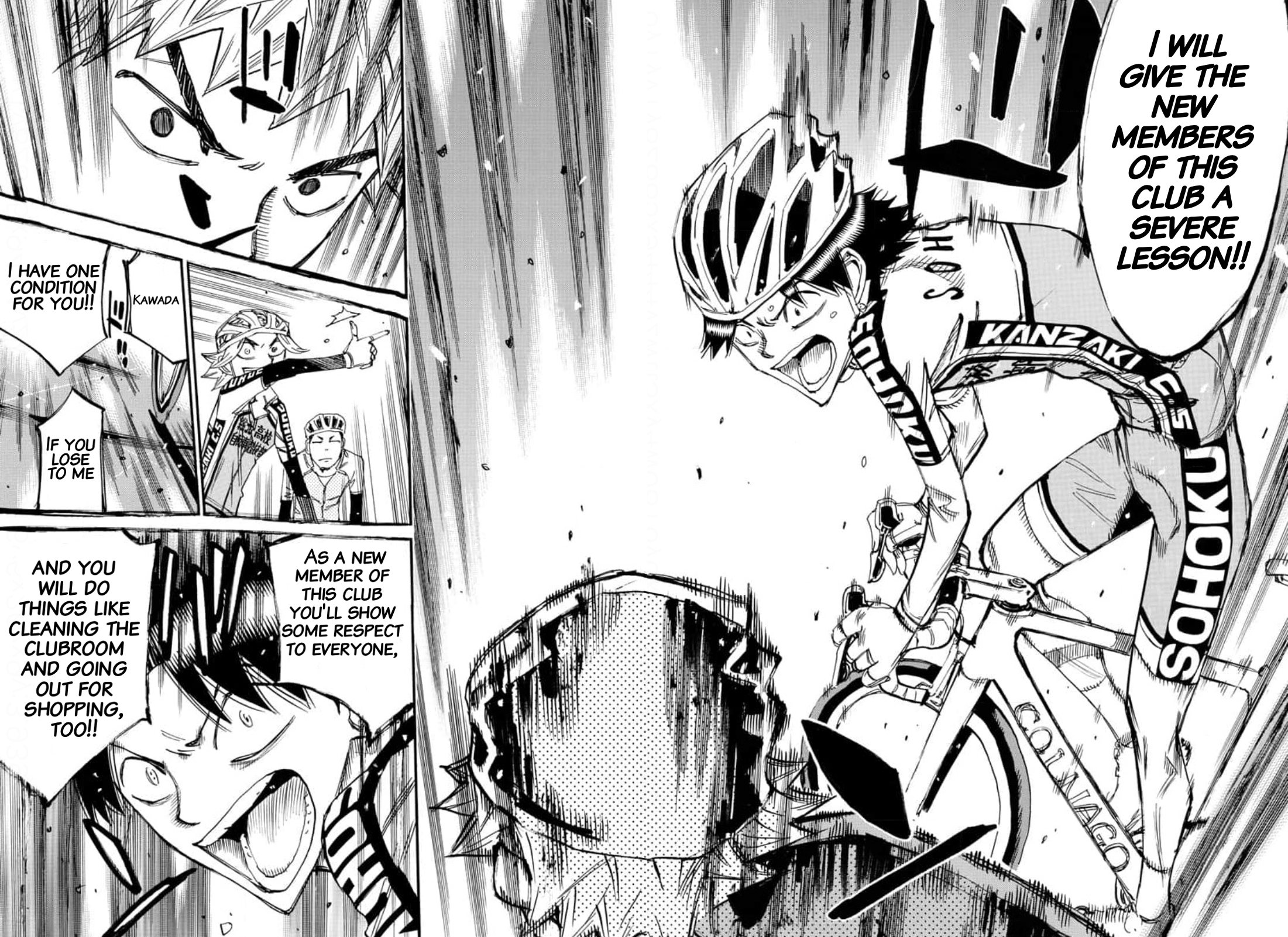 Read Yowamushi Pedal En Manga Online