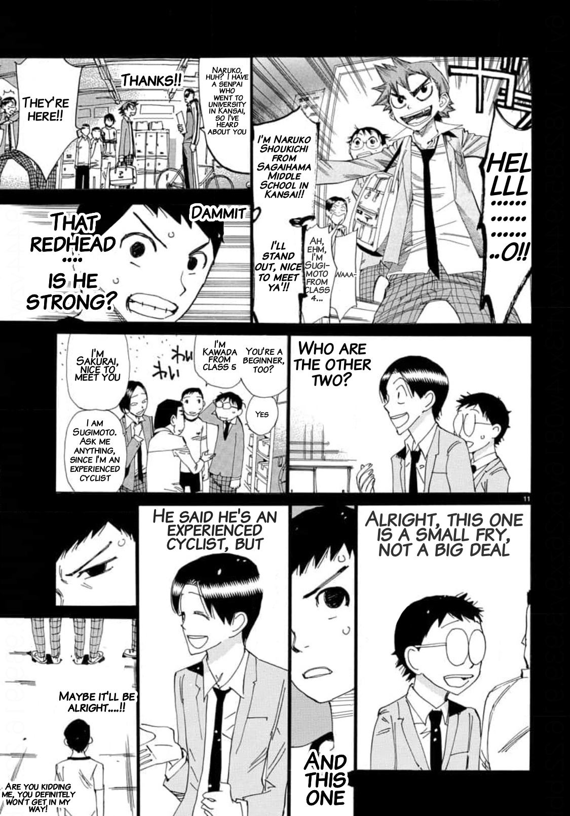 Read Yowamushi Pedal En Manga Online