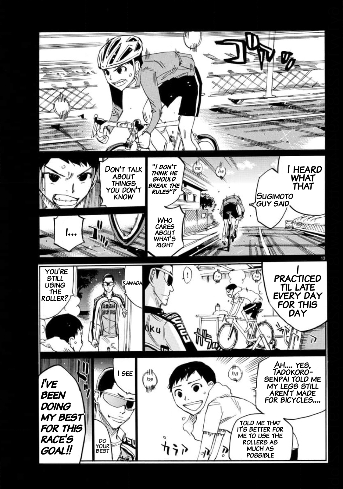 Read Yowamushi Pedal En Manga Online