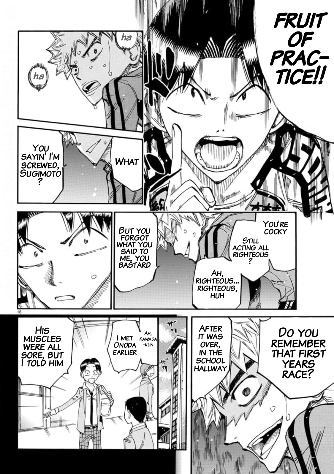 Read Yowamushi Pedal En Manga Online
