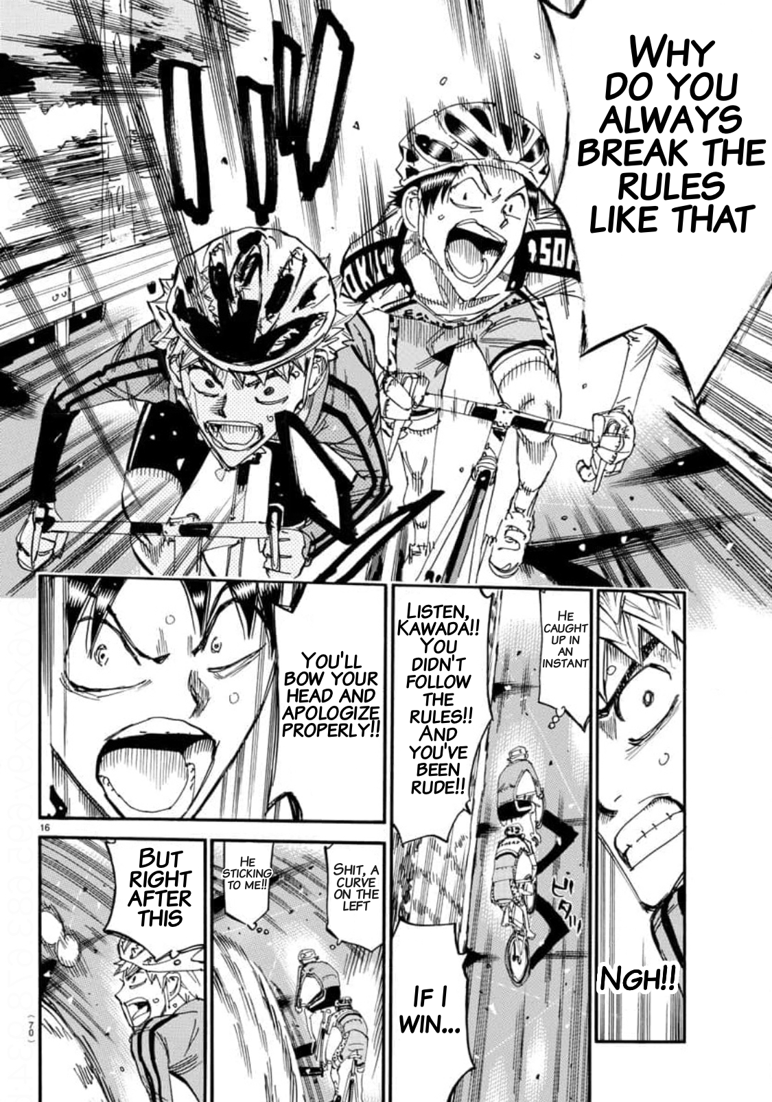 Read Yowamushi Pedal En Manga Online