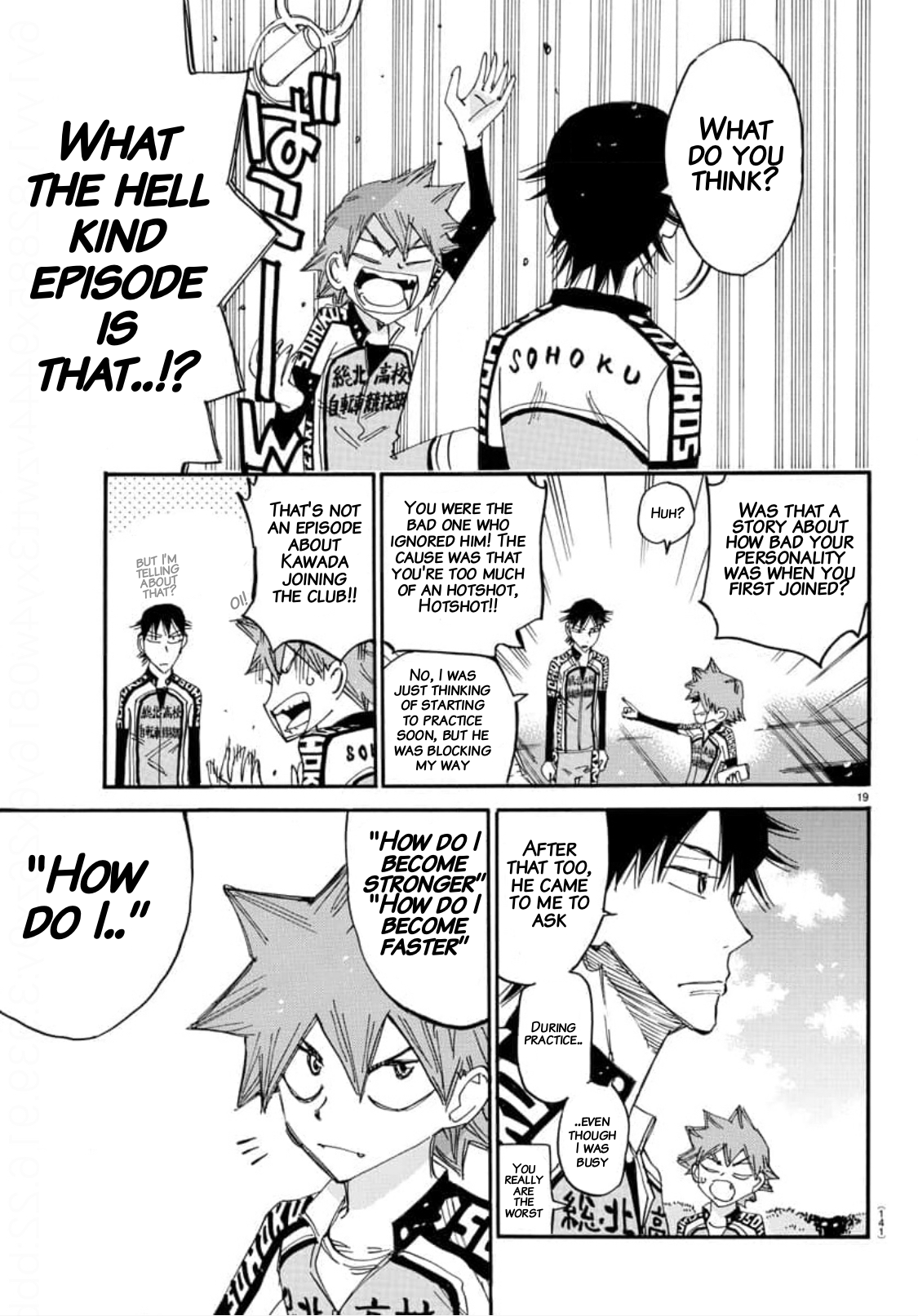 Read Yowamushi Pedal En Manga Online