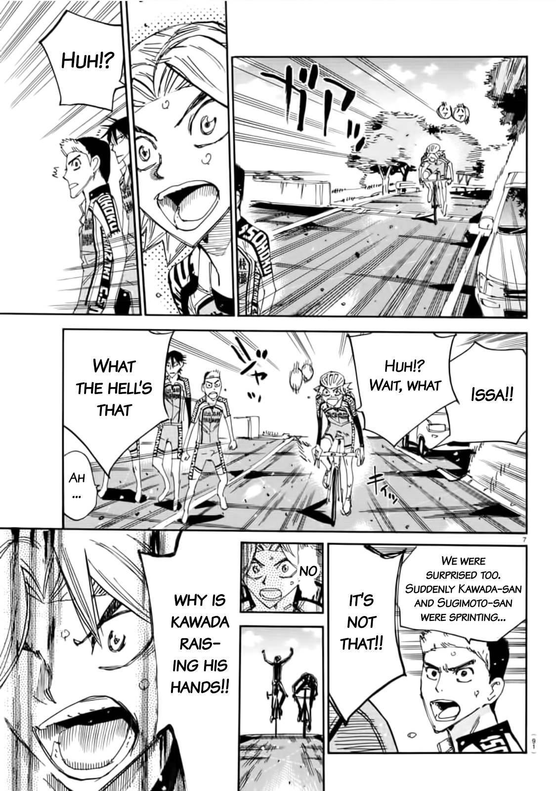 Read Yowamushi Pedal En Manga Online
