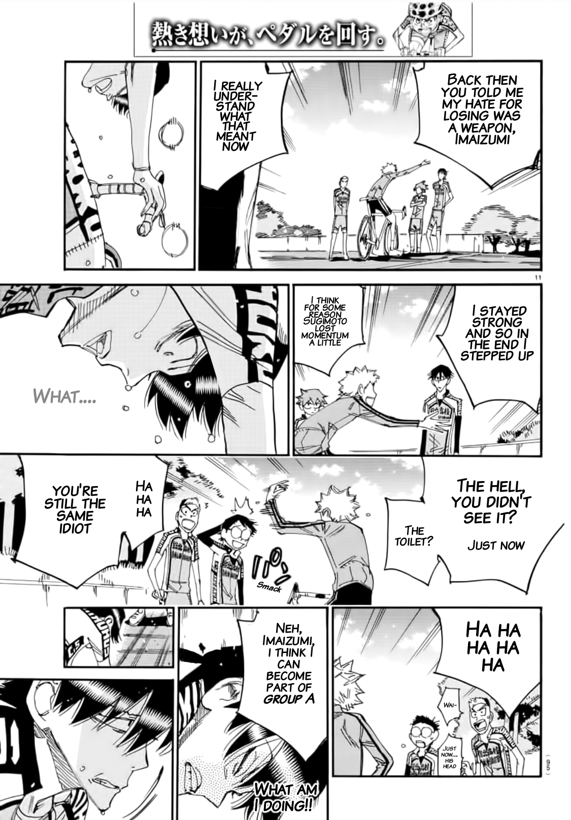 Read Yowamushi Pedal En Manga Online