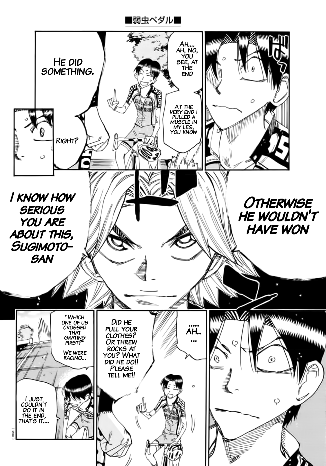 Read Yowamushi Pedal En Manga Online