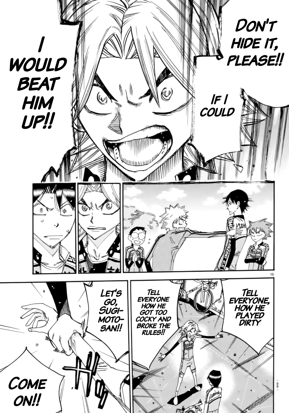 Read Yowamushi Pedal En Manga Online