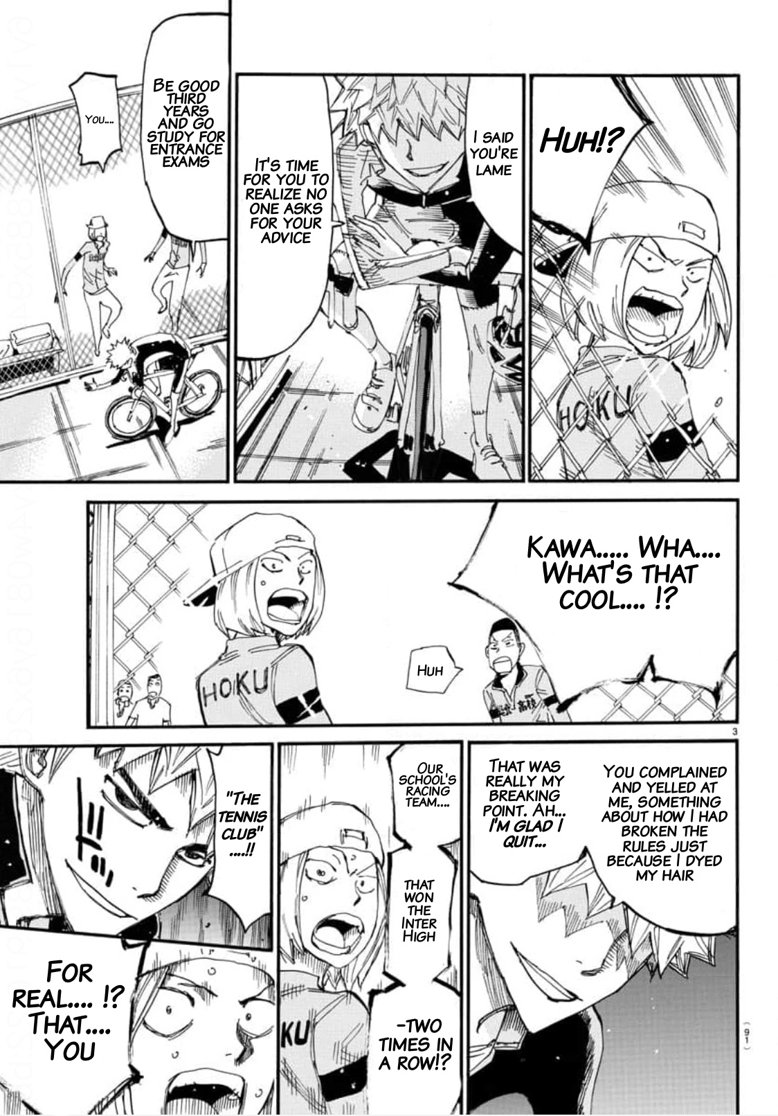 Read Yowamushi Pedal En Manga Online