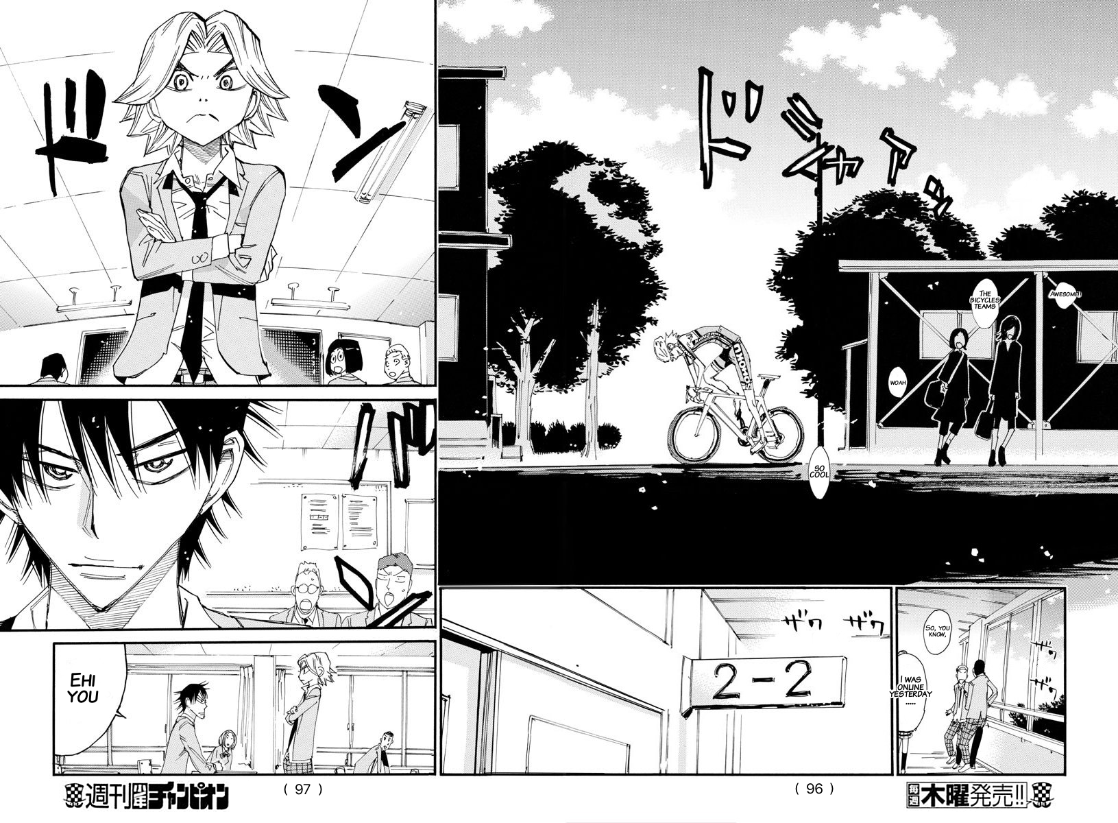 Read Yowamushi Pedal En Manga Online