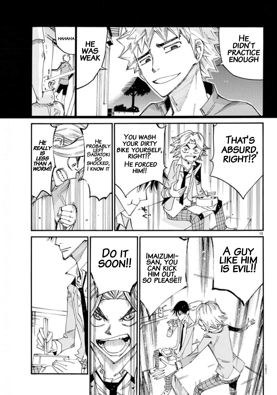 Read Yowamushi Pedal En Manga Online